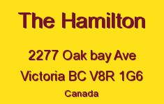 The Hamilton 2277 Oak Bay V8R 1G6